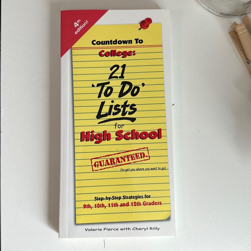 21 to do lists for high school book